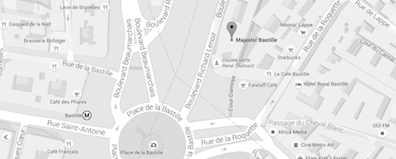 Gmaps Majestic Bastille