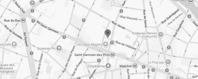 Gmaps Le Saint Germain de Prés